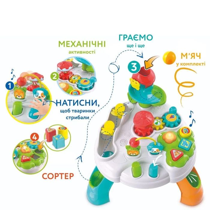 Ігровий розвиваючий центр Clementoni