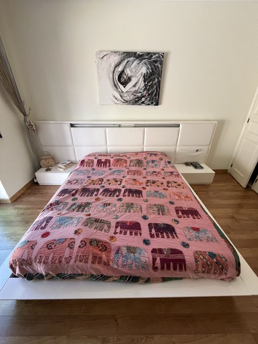 Cama de Casal Branca