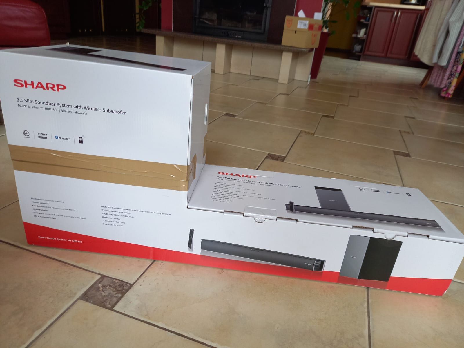 Soundbar Sharp HT-SBW182
