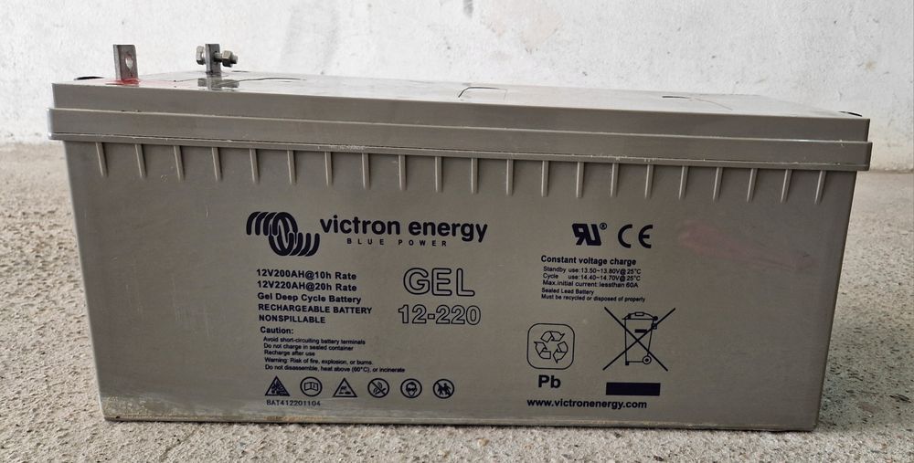 Akumulator żelowy  victron energy 12v/220ah