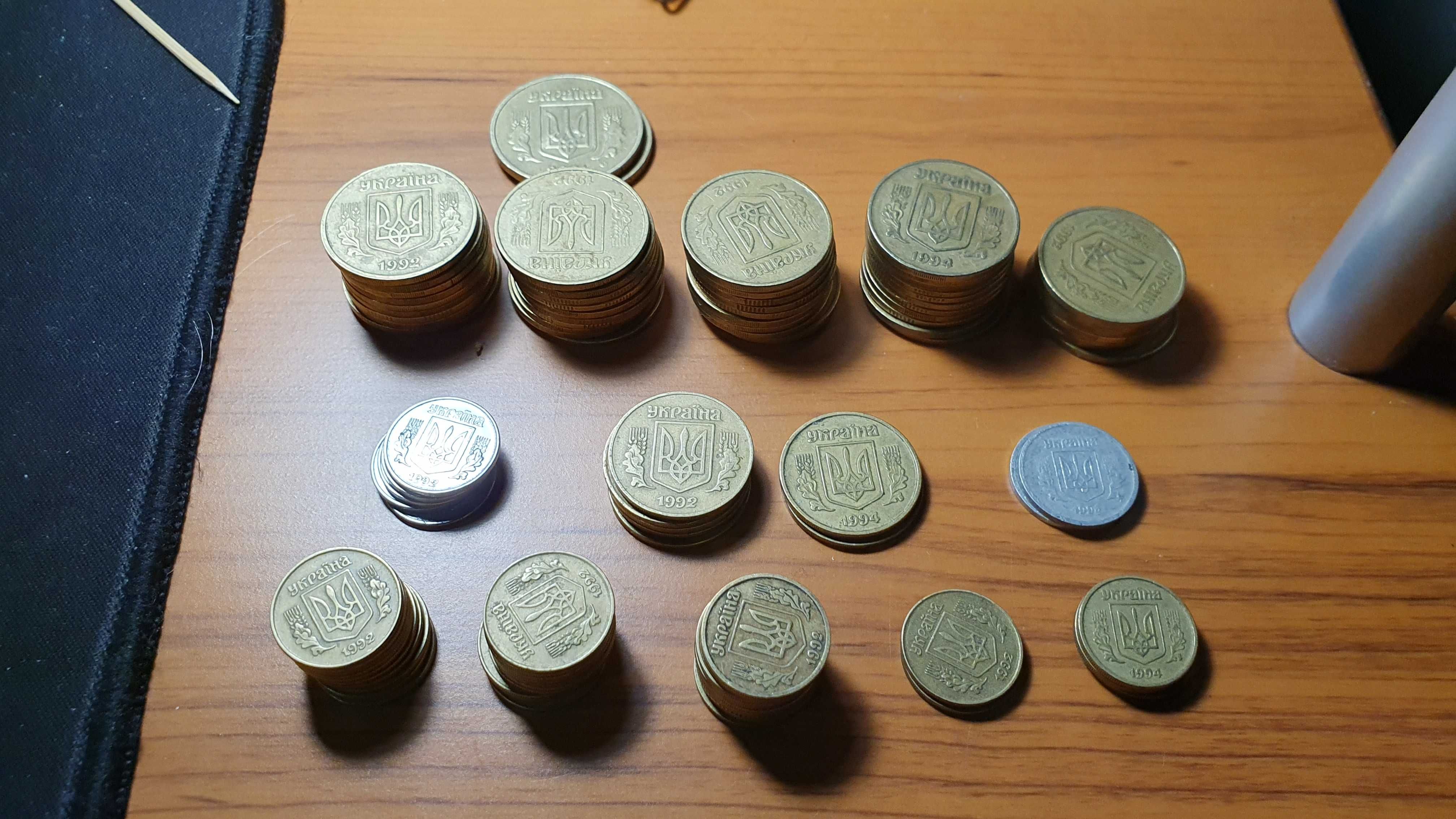 Монеты копейки Украины 1992