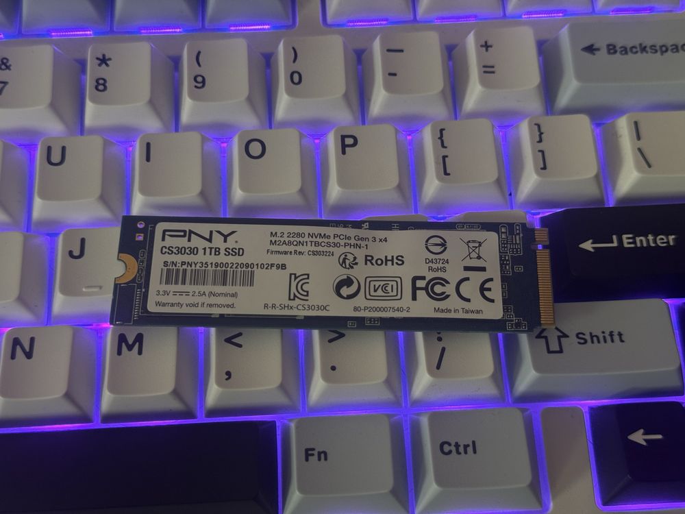 XLR8 CS3030 ssd m2 1tb