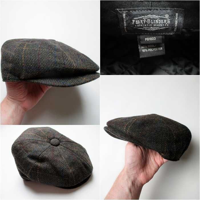 Кепка восьмиклинка Peaky Blinders - 8 pieces wool blend cap