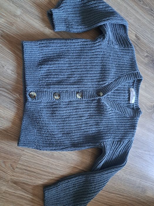 Sweterek rozpinany 122 128 hm