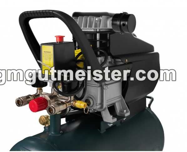 Компресор GM 24Л 1.5KW 220V 198Л/ХВ 8 BAR 2850 ОБ/ХВ (ОДНОПОРШНЕВИЙ)
