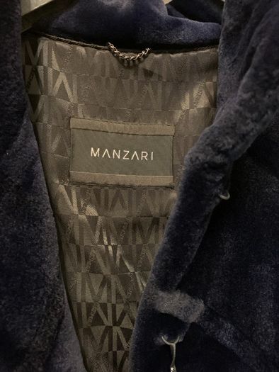 Шуба норкова "MANZARI", нова, oversize, преміум.