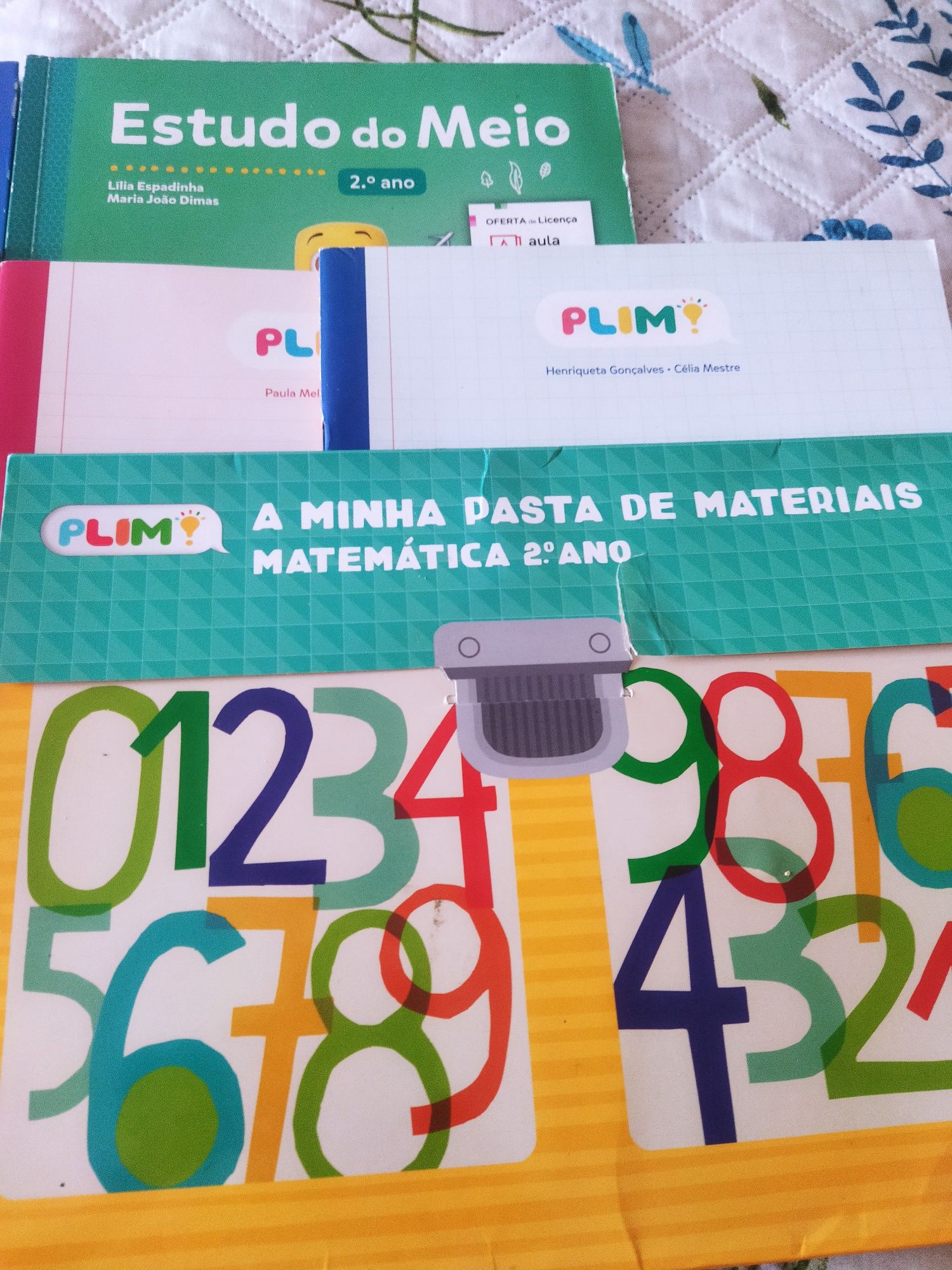 Reservado - Manual e caderno de atividades plim 2 ano