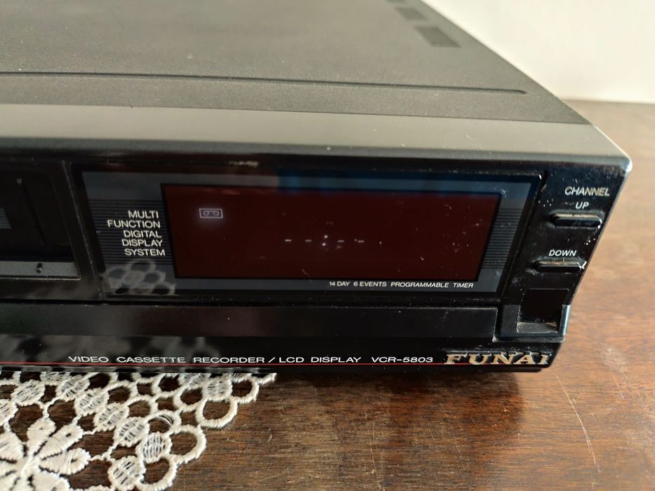 Magnetowid video Funai model VRC-5803 made in Japan uszkodzony