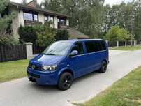 Volkswagen Transporter T5 LIFT 2014r. 2.0 TDI 9 osobowy Klimatyzacja Alufelgi Bezwypadkowy
