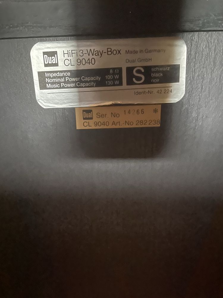 Vendo Colunas Dual CL9040