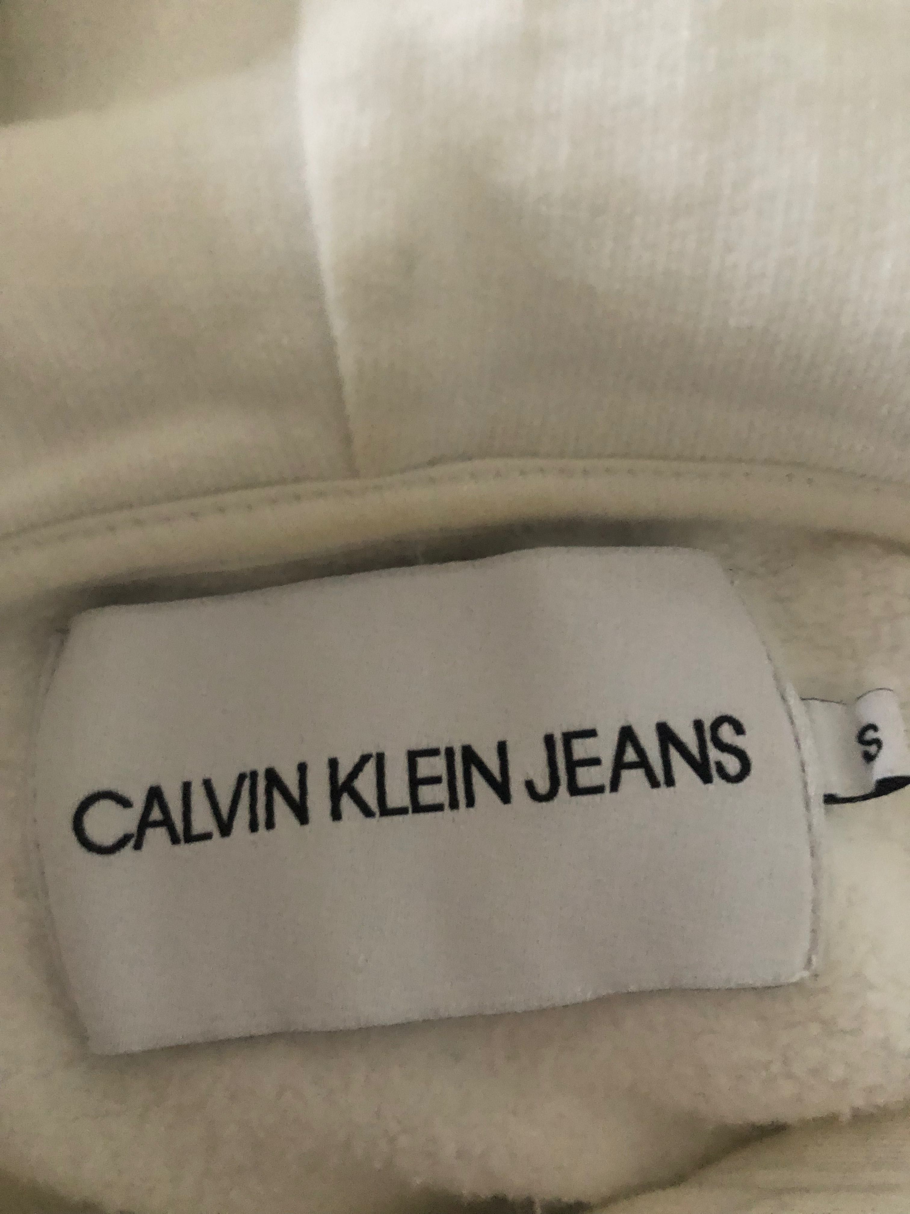 Calvin Klein bluza z kapturem roz. S