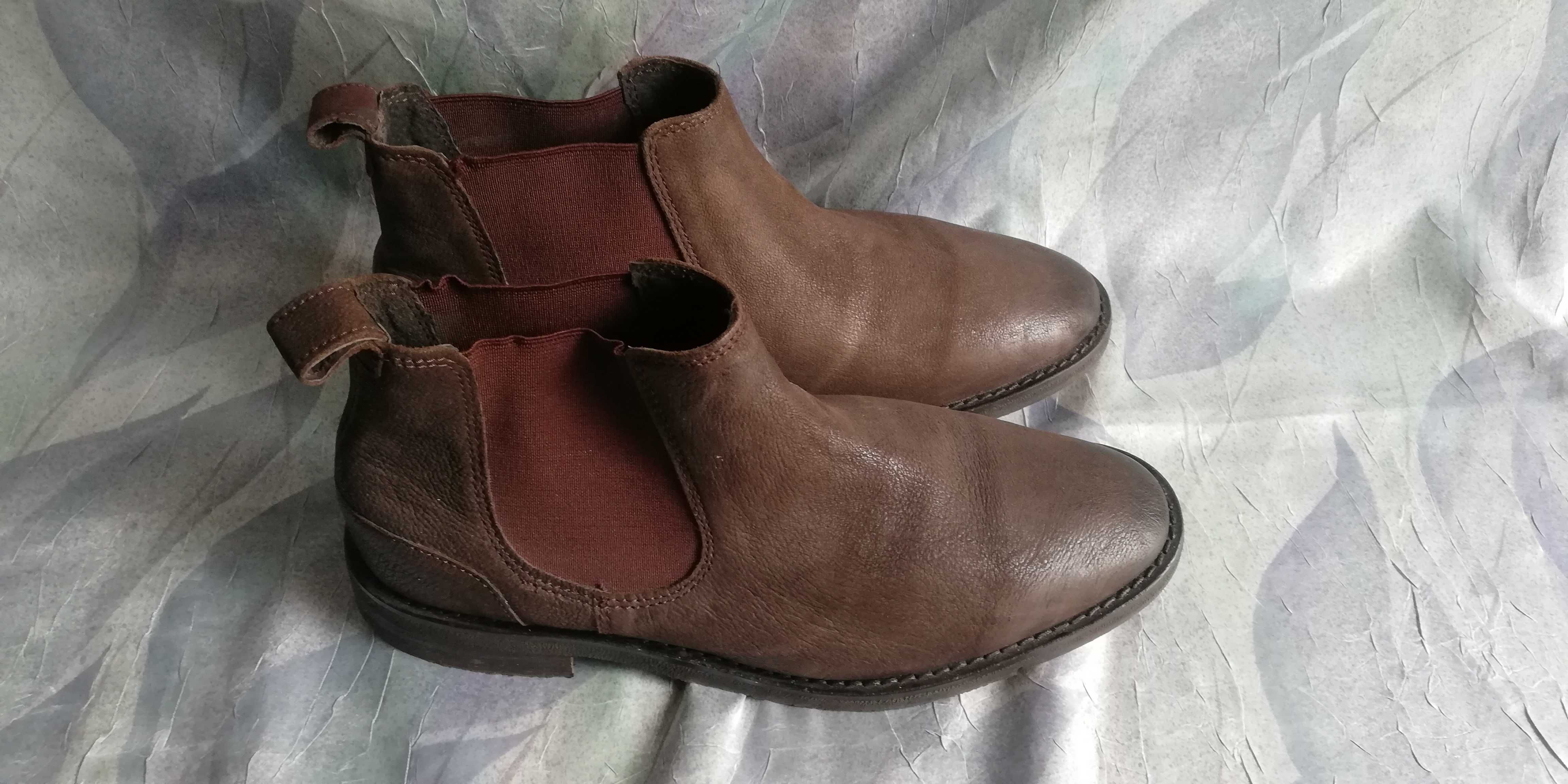 Buty męskie Bata nr42 brązowe