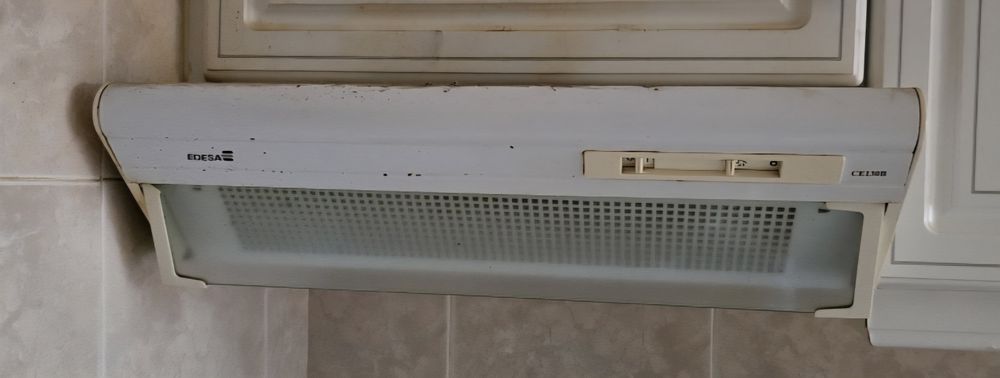 Exaustor a funcionar perfeitamente