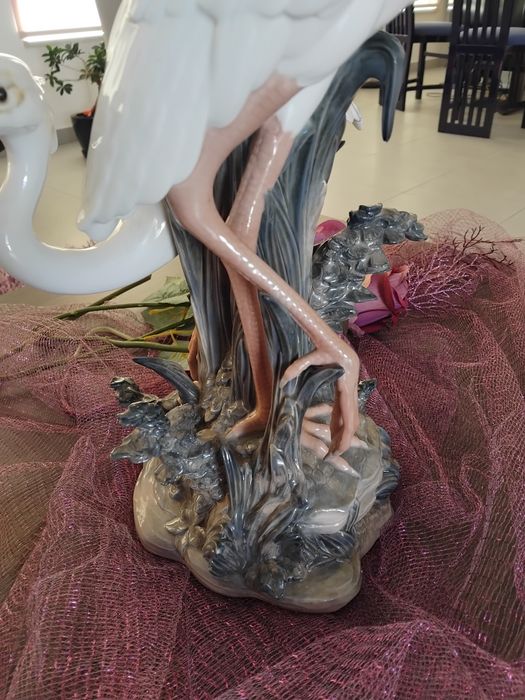 Escultura em Porcelana Garças Lladró - Animais