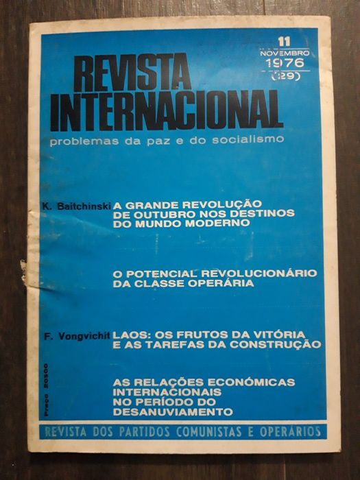 4 edições colecção REVISTA INTERNACIONAL
