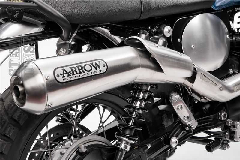 Tłumik-Wydech Moto Guzzi V7 Nowy Oryginał ARROW OEM.