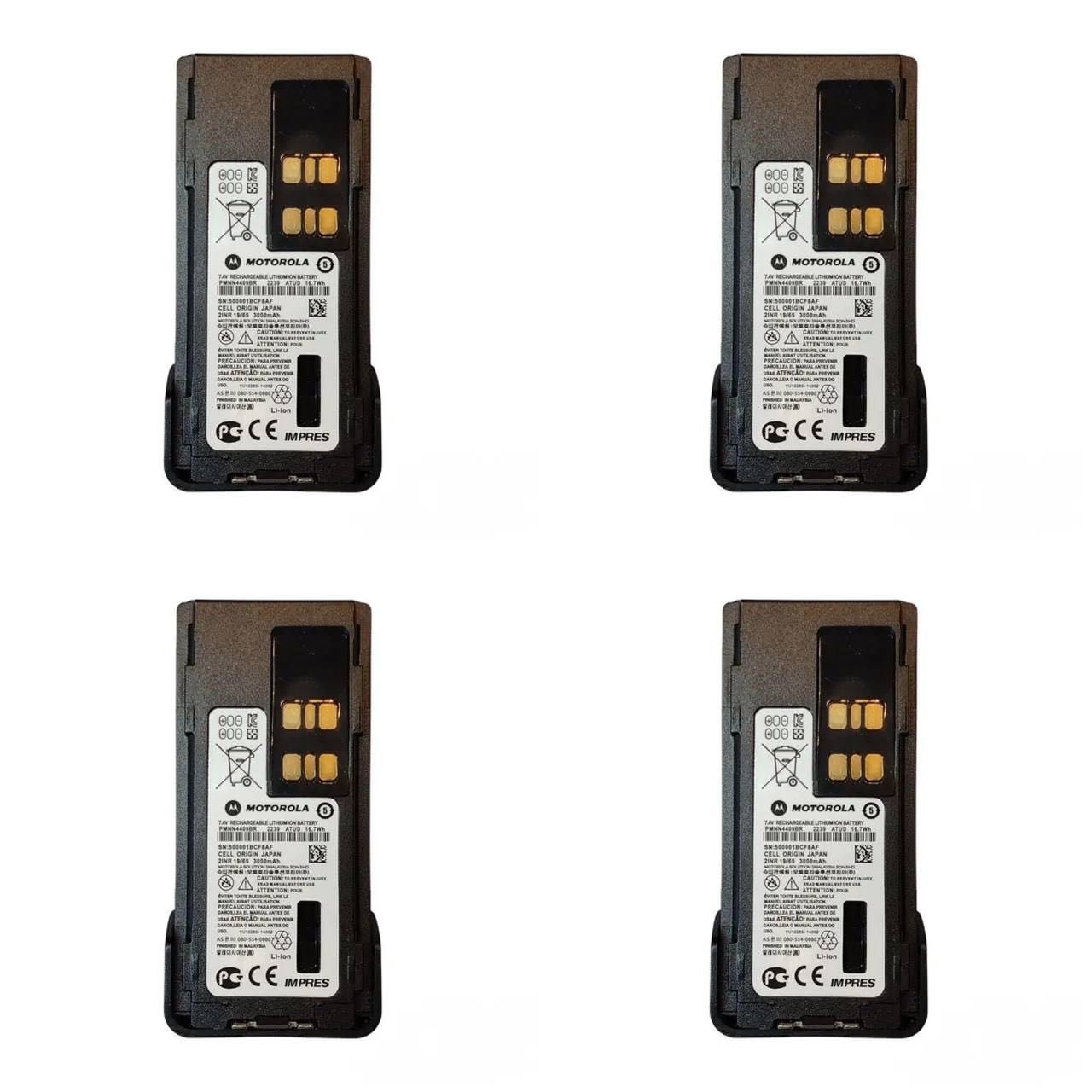 Акумулятор для Motorola на 3000 mAh з Type-C для DP4400/DP4600/DP4800