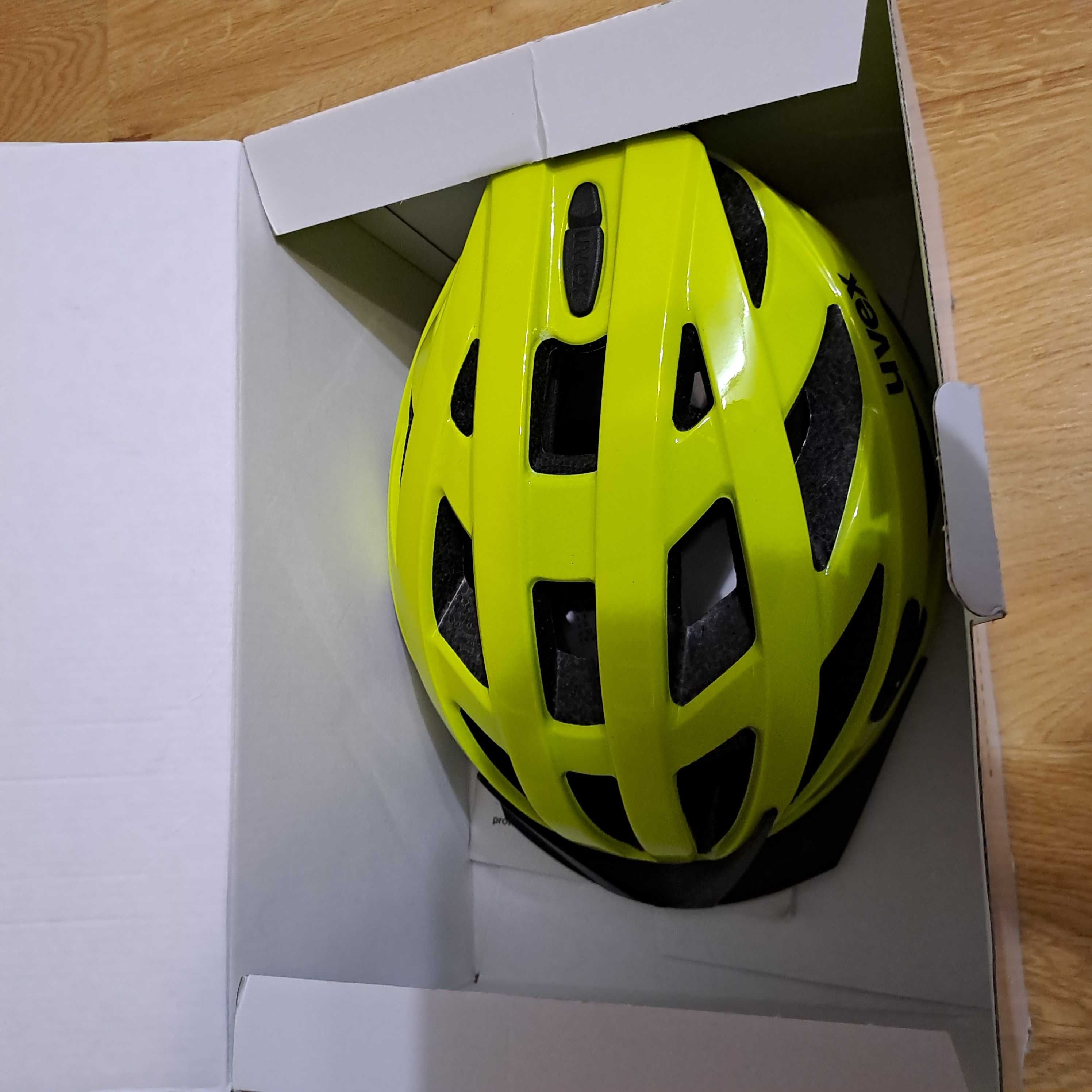 Kask rowerowy UVEX I-vo 3D / stan nowy, rozmiar 56-60 cm