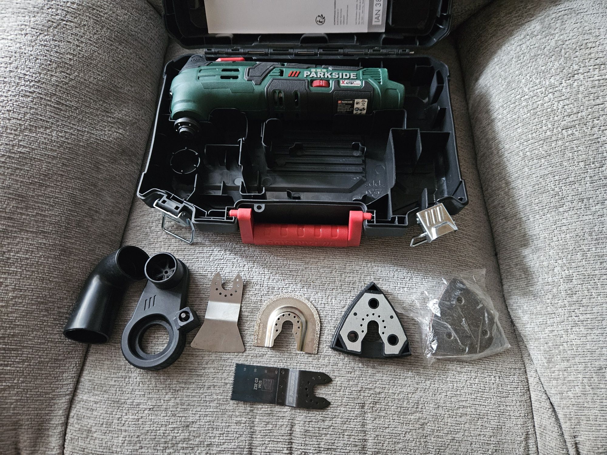 Urządzenie wielofunkcyjne Parkside Pamfw 12 D4 Multitool GWARANCJA