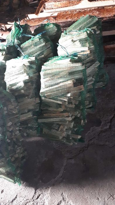 Sprzedam suche drzewo workowane, rozpałkowe, podpałka