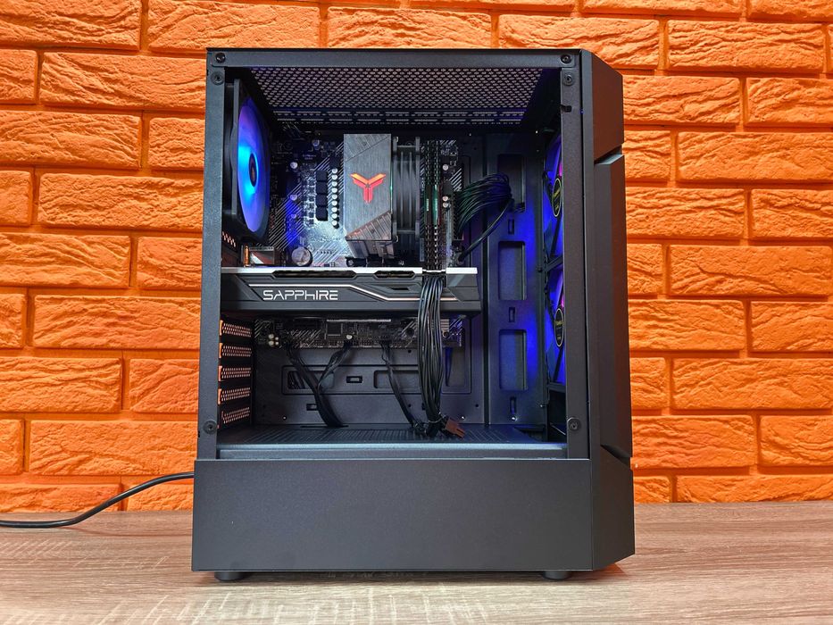 Ігровий пк/Ryzen 5 5500 (6 ядер/16 RAM, 512/ 600W/RX580 8Gb/Гарантія