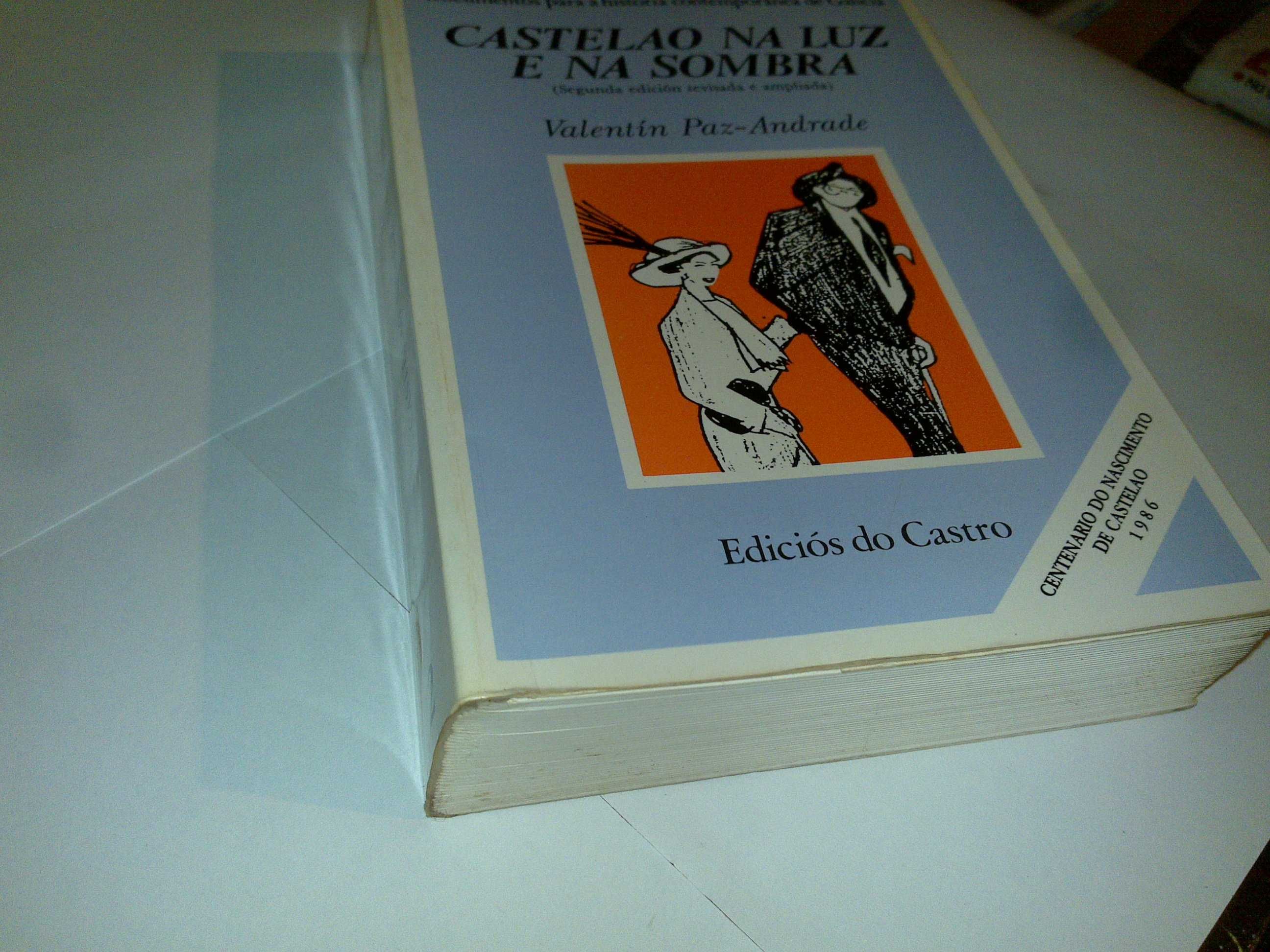 castelao na luz e na sombra (valentín paz-andrade) 2º edición 1986