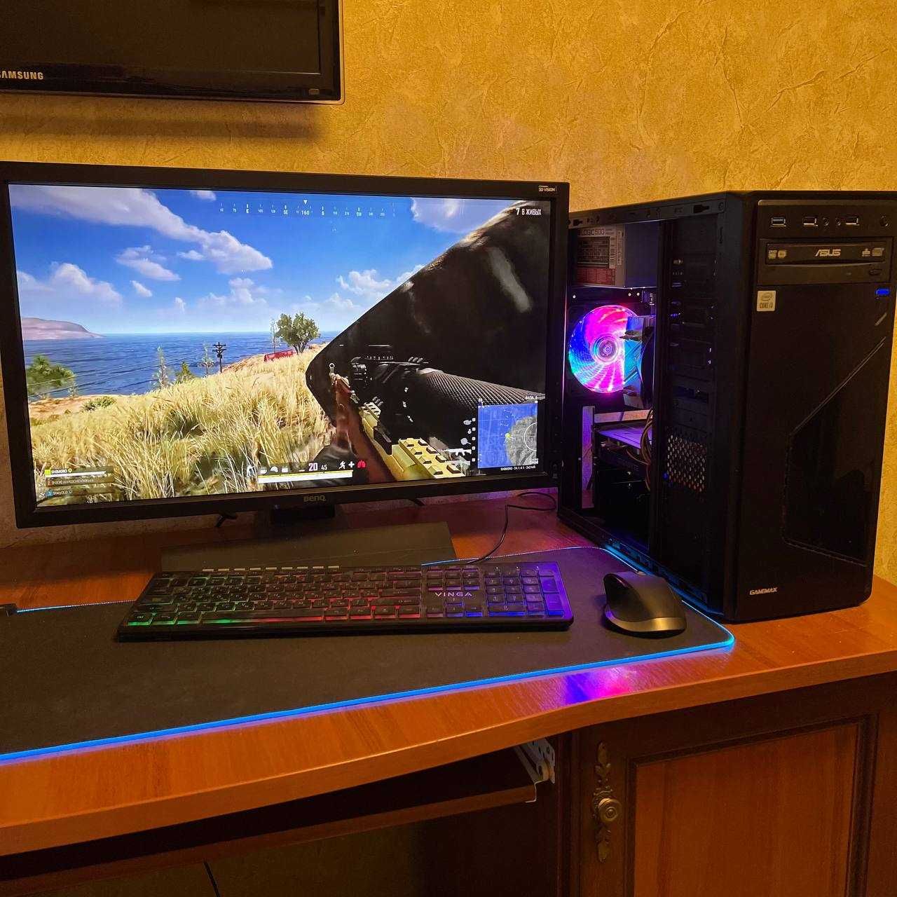 Ігровий стаціонарний комп RX 5600 XT Системний ПК 8 ядер блок 32GB ОЗУ