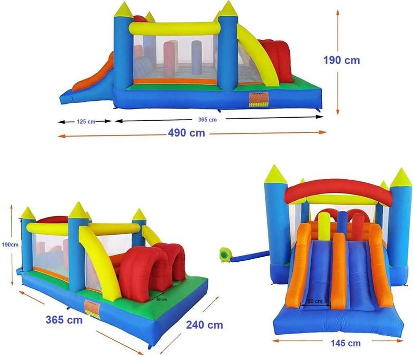 Insuflável para aluguer com bolas no Montijo e arredores
