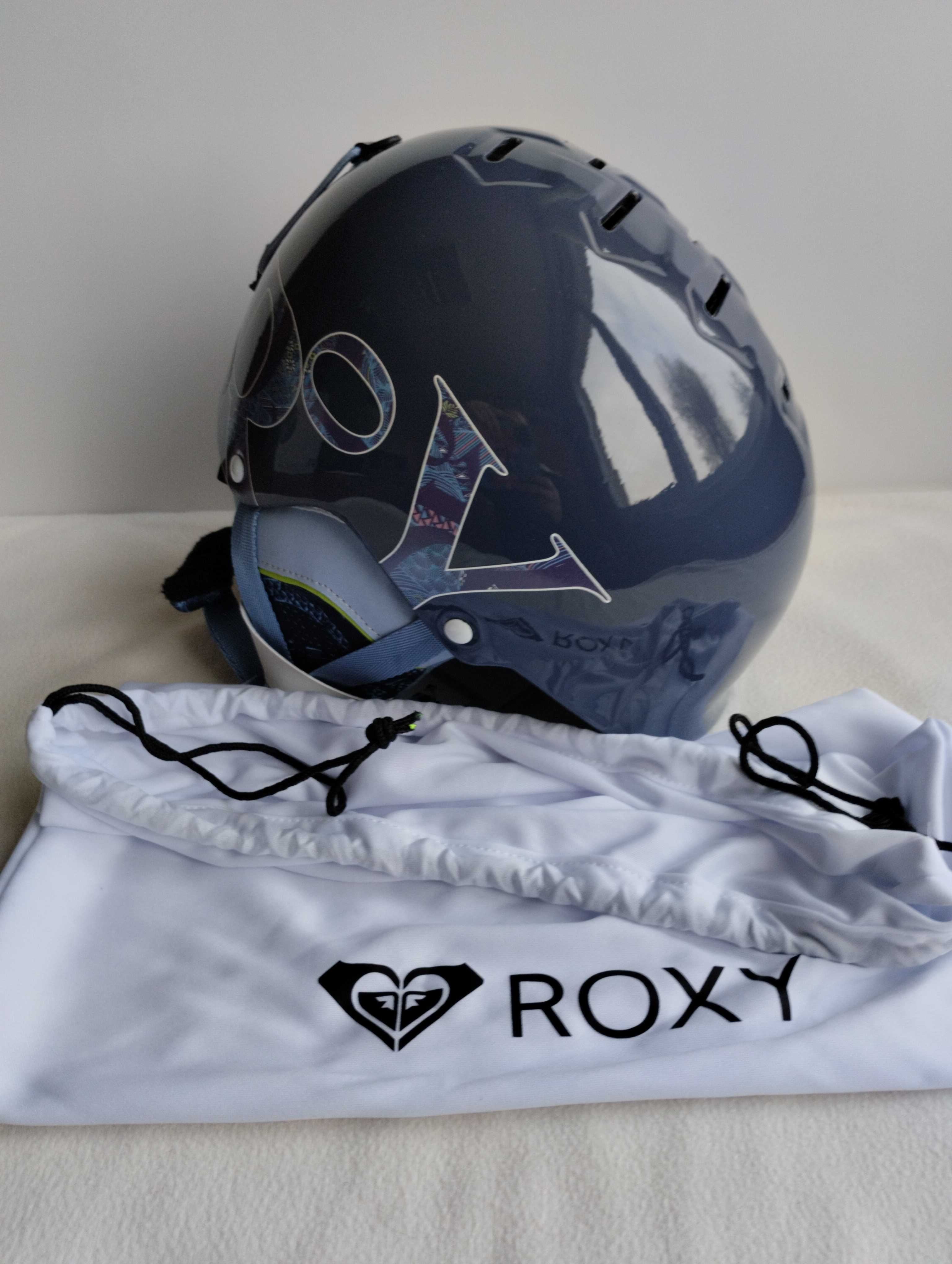 Kask narciarski dziecięcy Roxy Happyland r. XS 50 cm NOWY z metkami