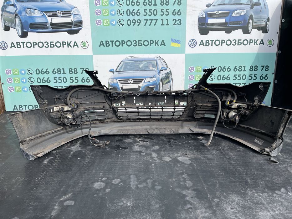 Бампер передній r-line lc9x фольксваген пассат б6 volkswagen passat b6