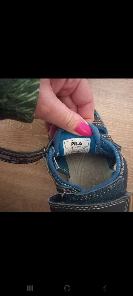 Fila 24 sandały jak nowe sandałki kryte