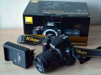 Nikon D3500 z obiektywem, stan jak ze sklepu