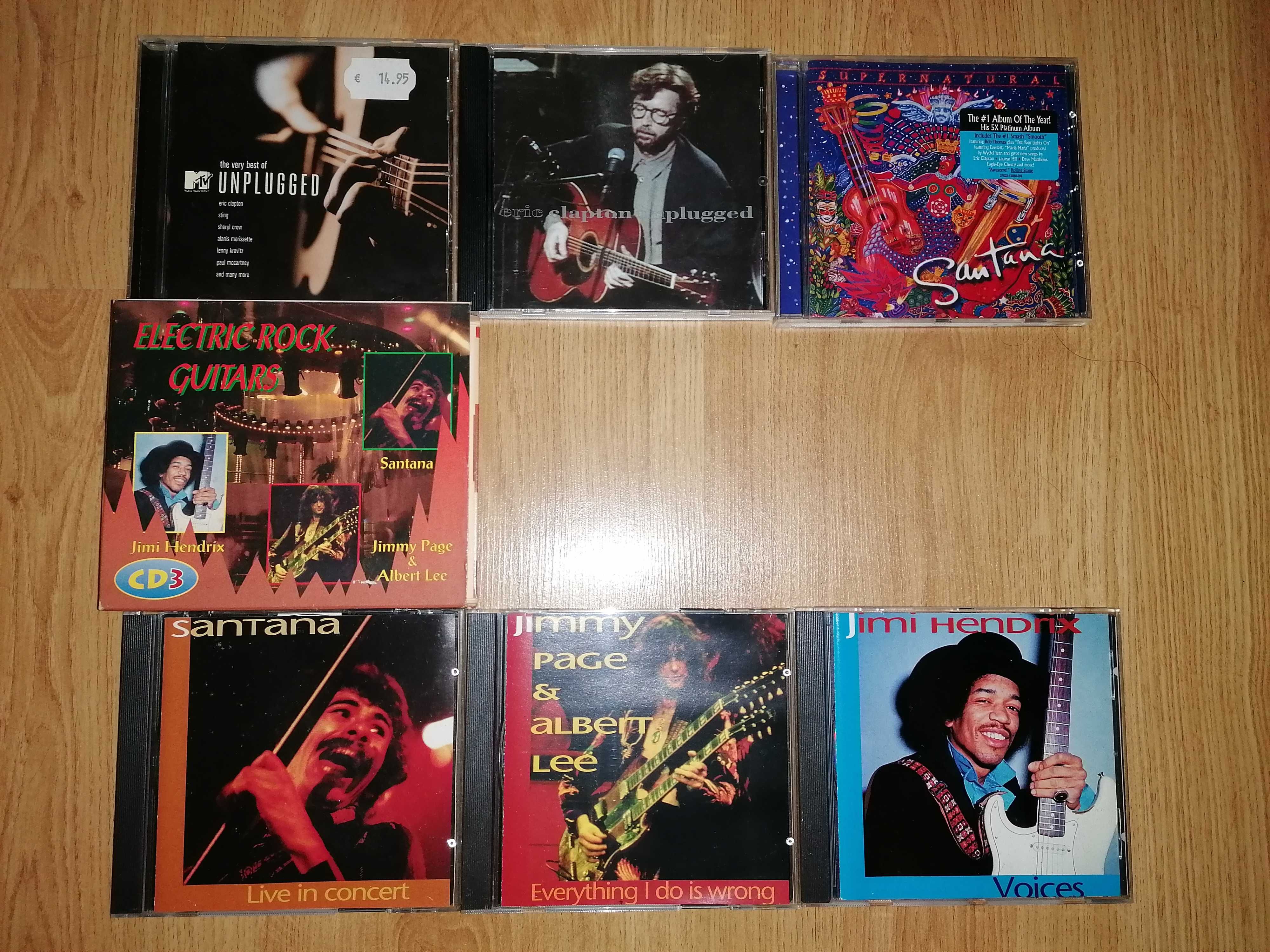 CDs mestres da guitarra