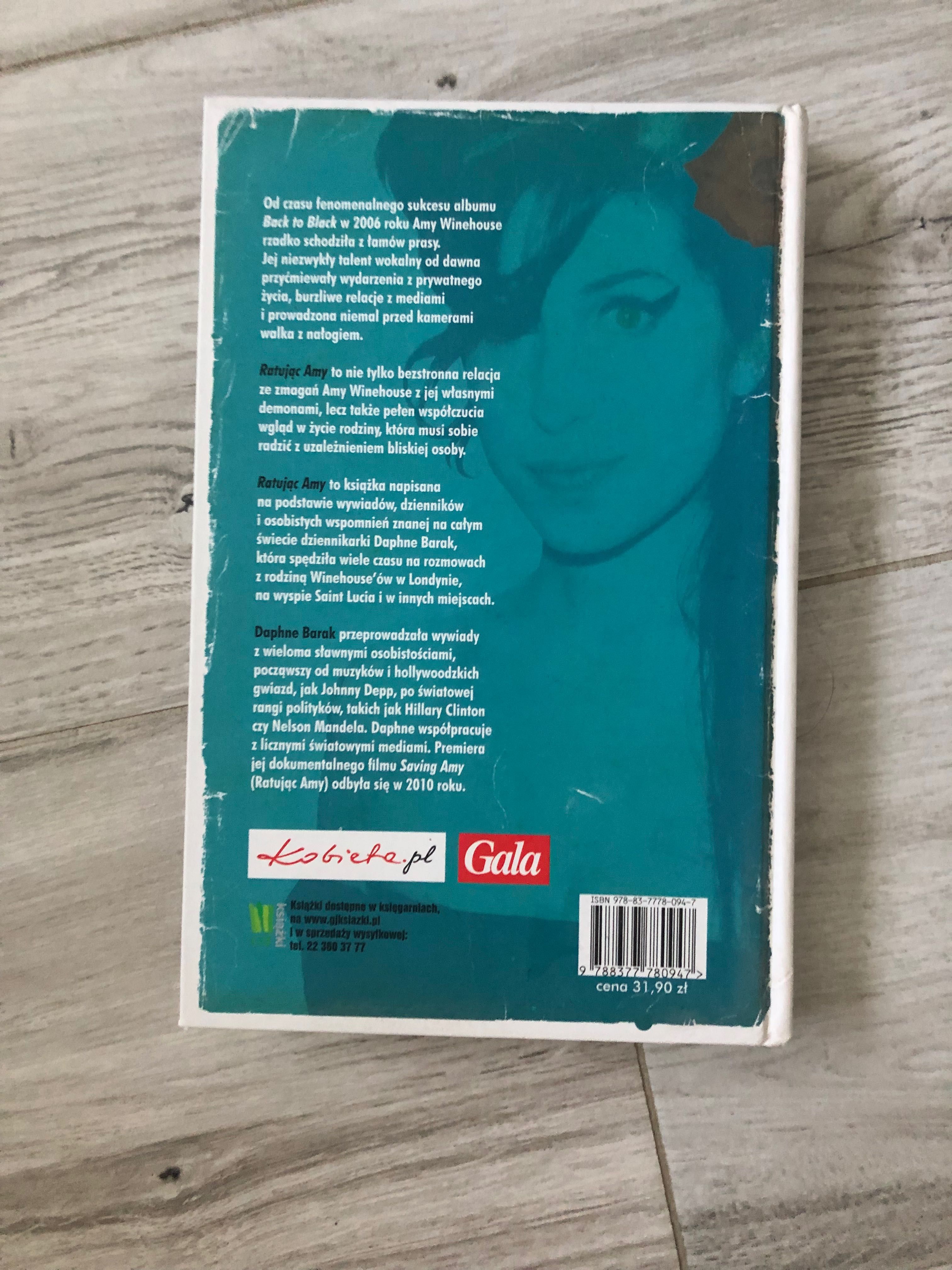 Książka Ratując Amy. Historia bez happy endu
