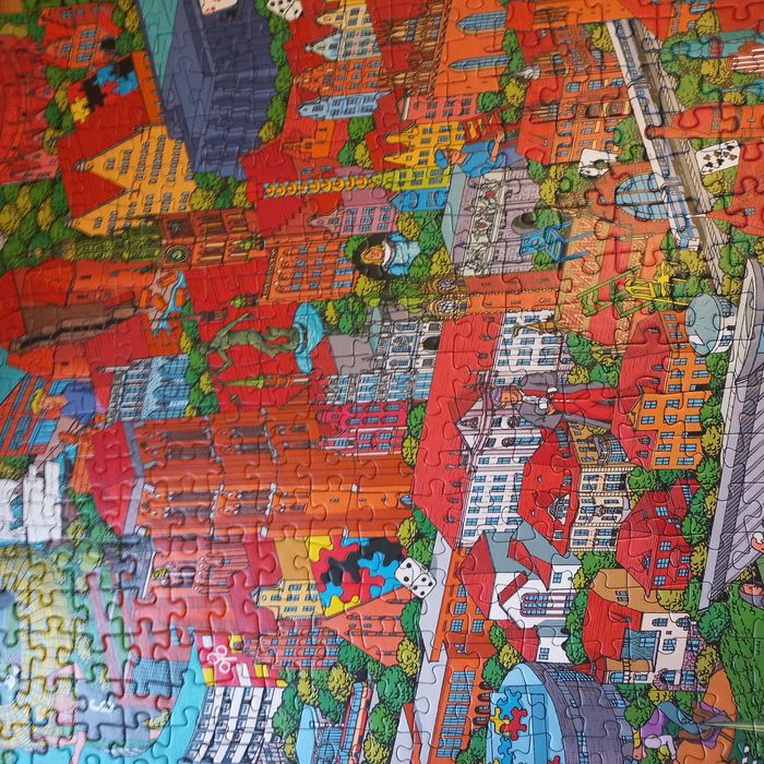 Пазли Місто 1000 trevi все елементи