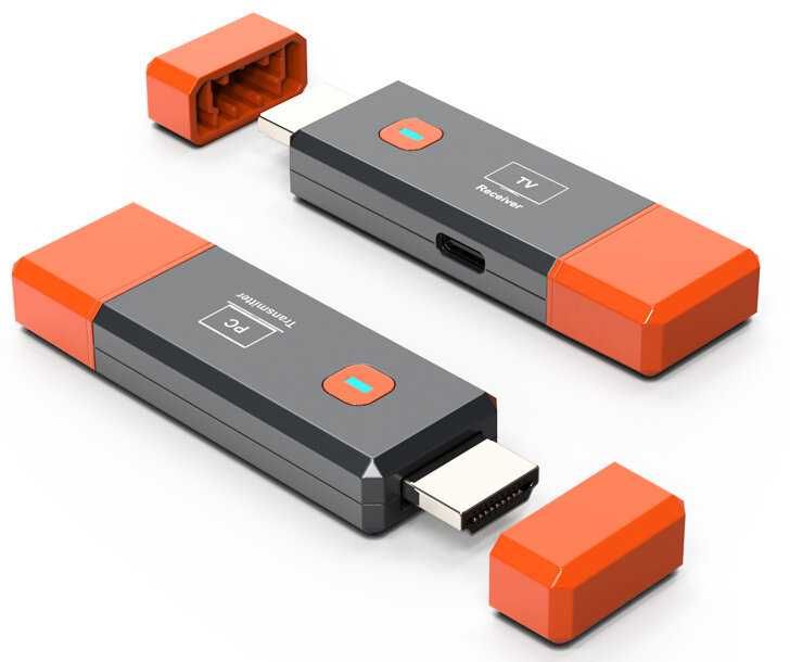 Bezprzewodowy transmiter konwerter HDMI do 50m