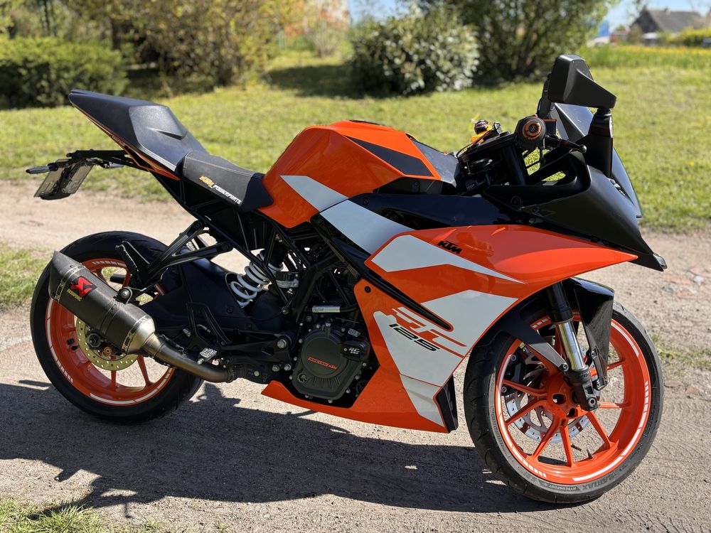 KTM RC 125, Akrapovic, 2018r. kat. B