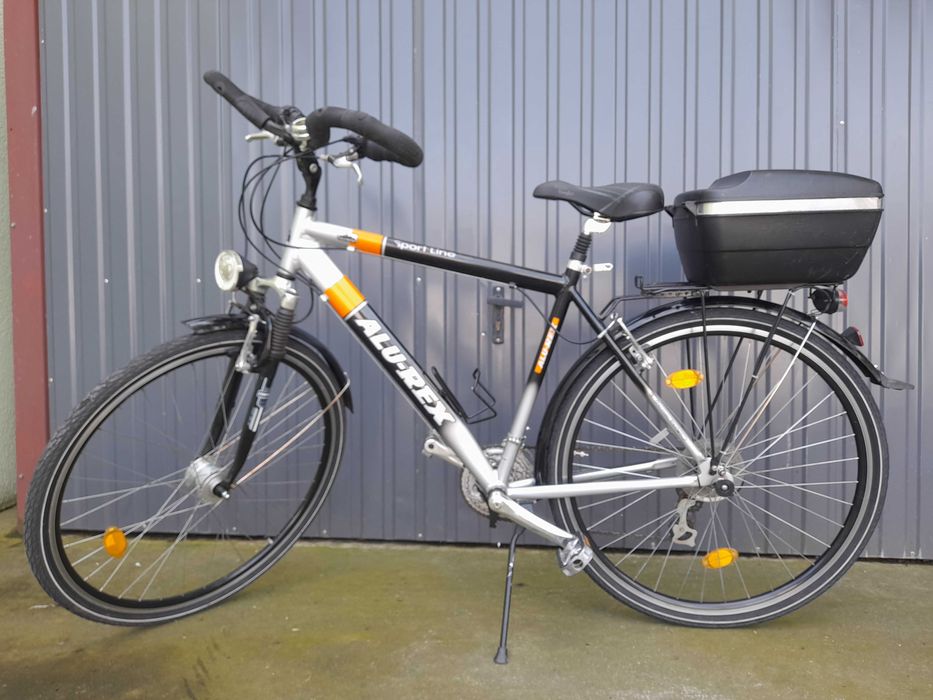 Prophete markowy MĘSKI ROWER szosowy 28" sprawny aluminiowy Shimano