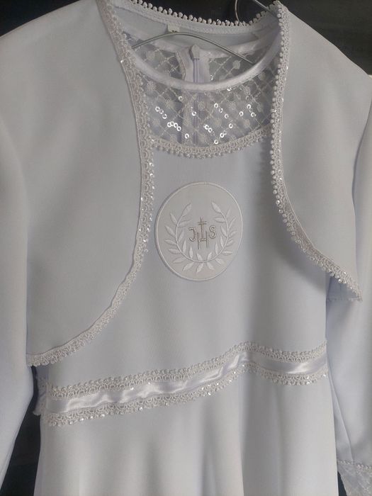 Sukienka komunijna  z bolerkiem 146/152 cm