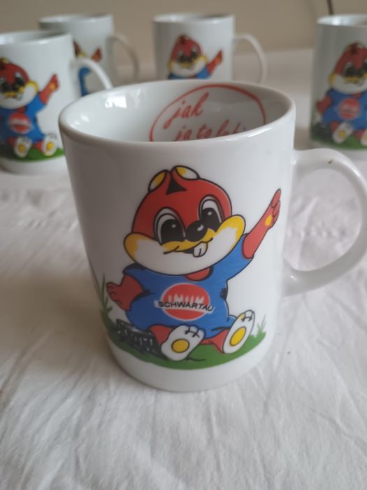Kubek porcelanowy Schwartau-unikatowy wzór