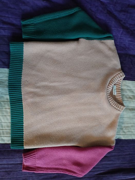 Sweterek coccodrillo 128 cm