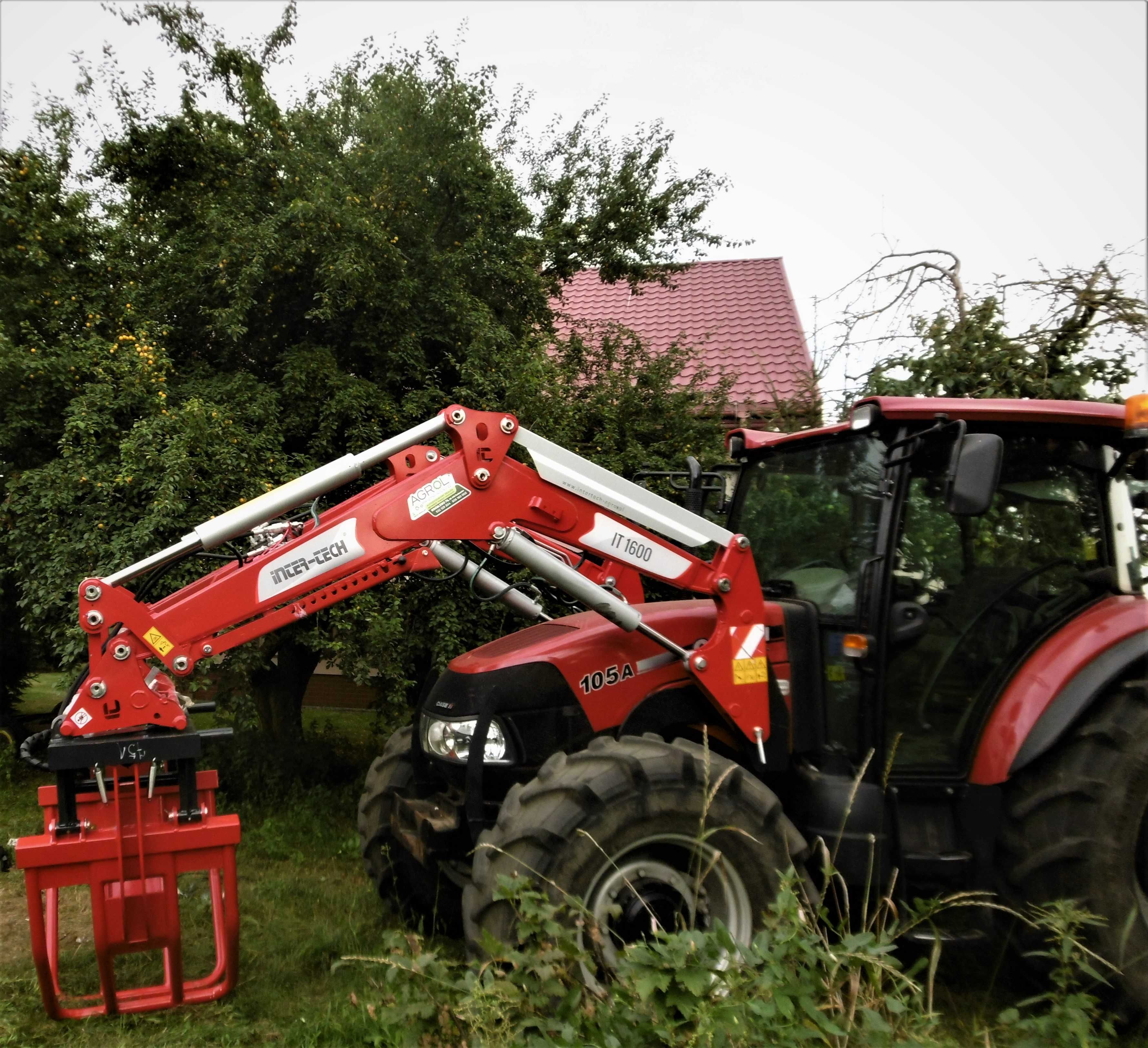 Ładowacz czołowy IT 1600 Inter Tech do CASE  New Holland  montaż