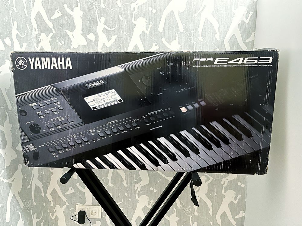 Синтезатор Yamaha E-463!!! Динамічна модель!!!