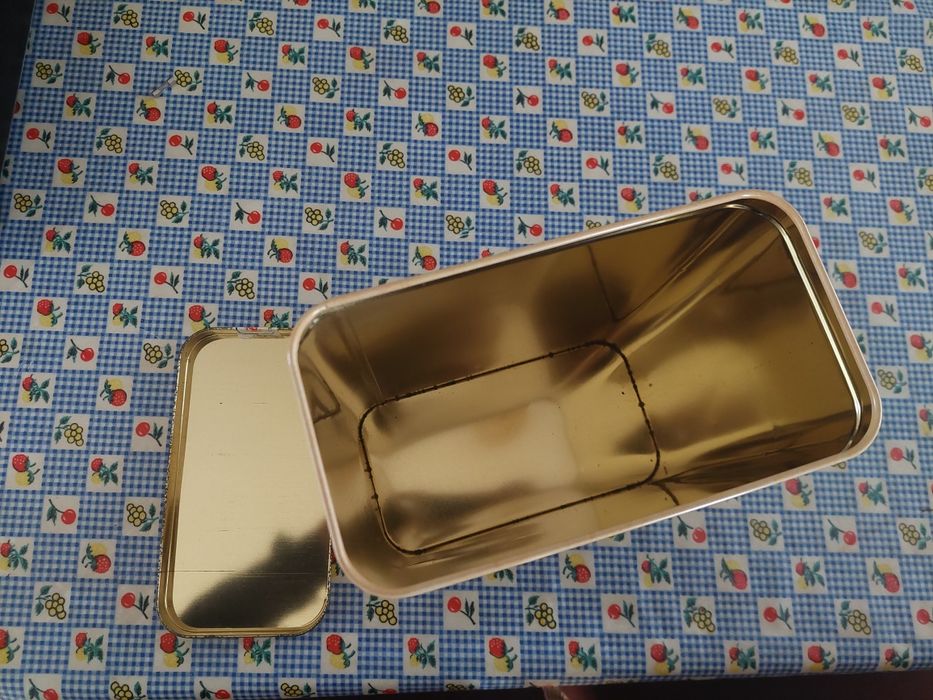 Caixa em lata Kelloggs Corn Flakes de 1997