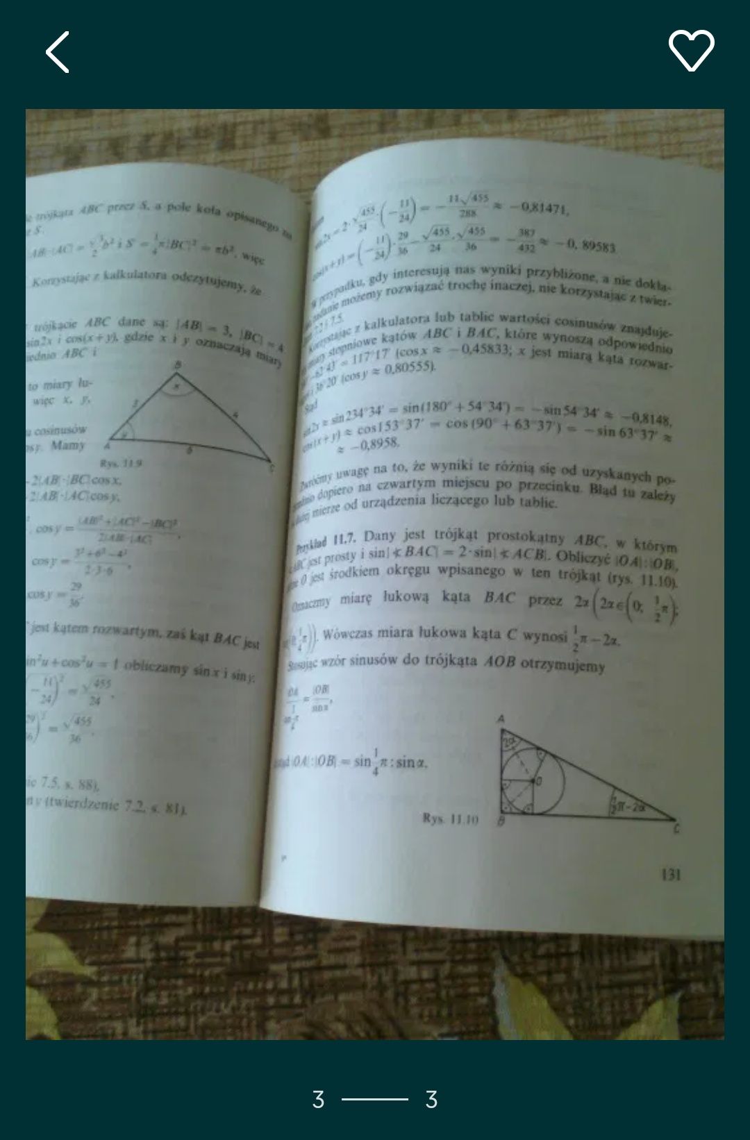 34. Matematyka-podręcznik do klasy III liceum i technikum stare podręc