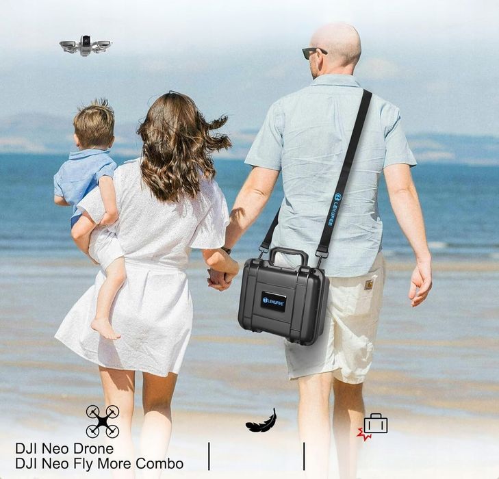 Walizka ochronna do DJI Neo Fly More Combo Lekufee Wodoodporna IP67