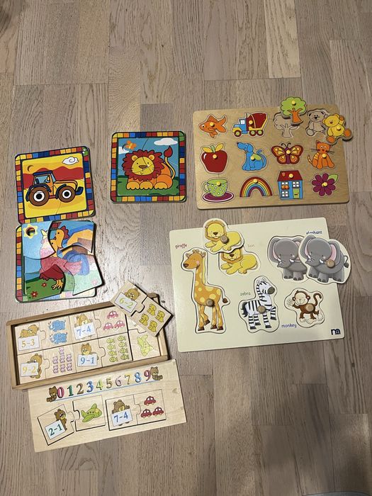 Деревʼяні пазли, сортери