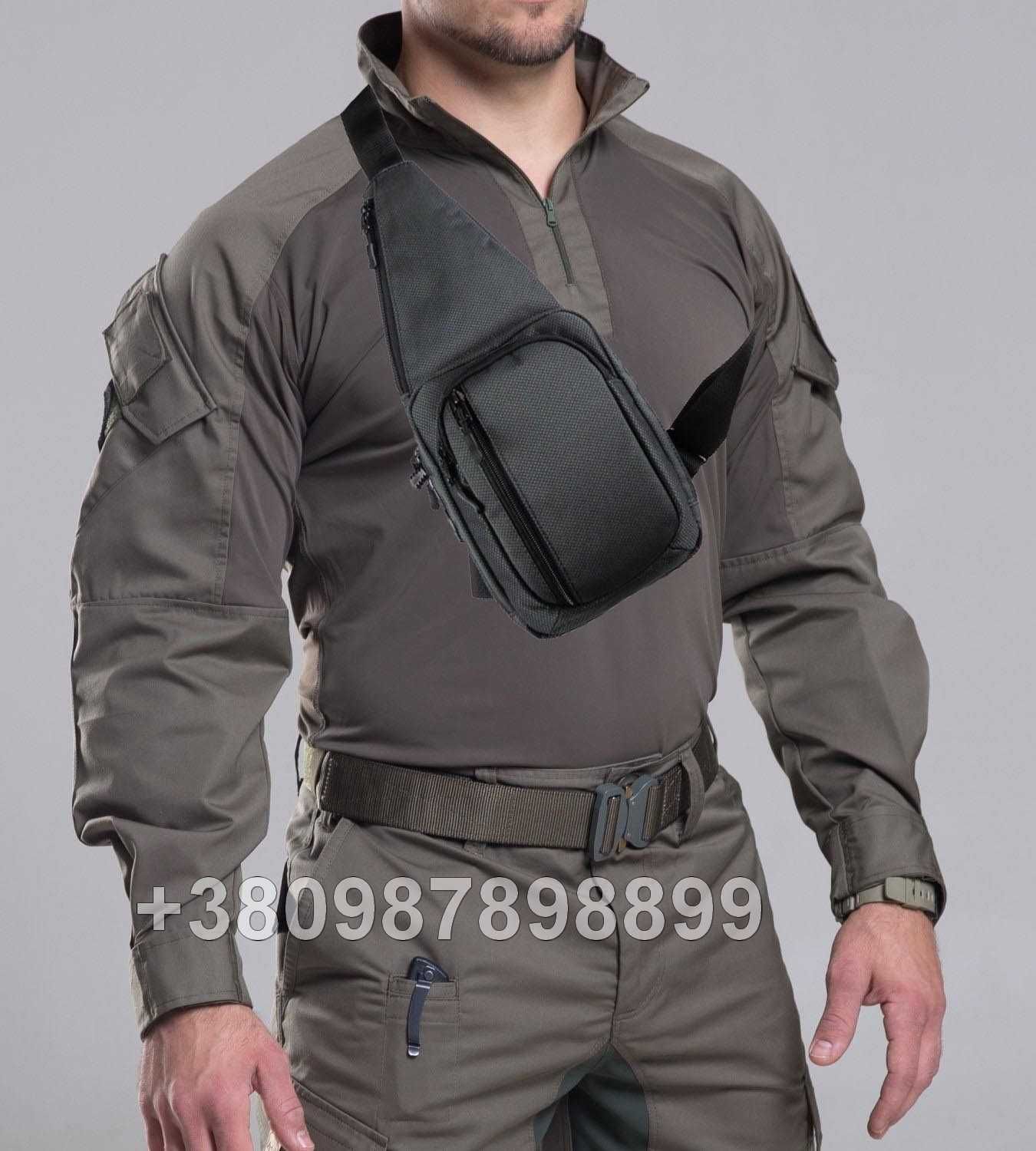 Кобура сумка тактическая через плечо сумка кобура мужская ПМ Форт Глок