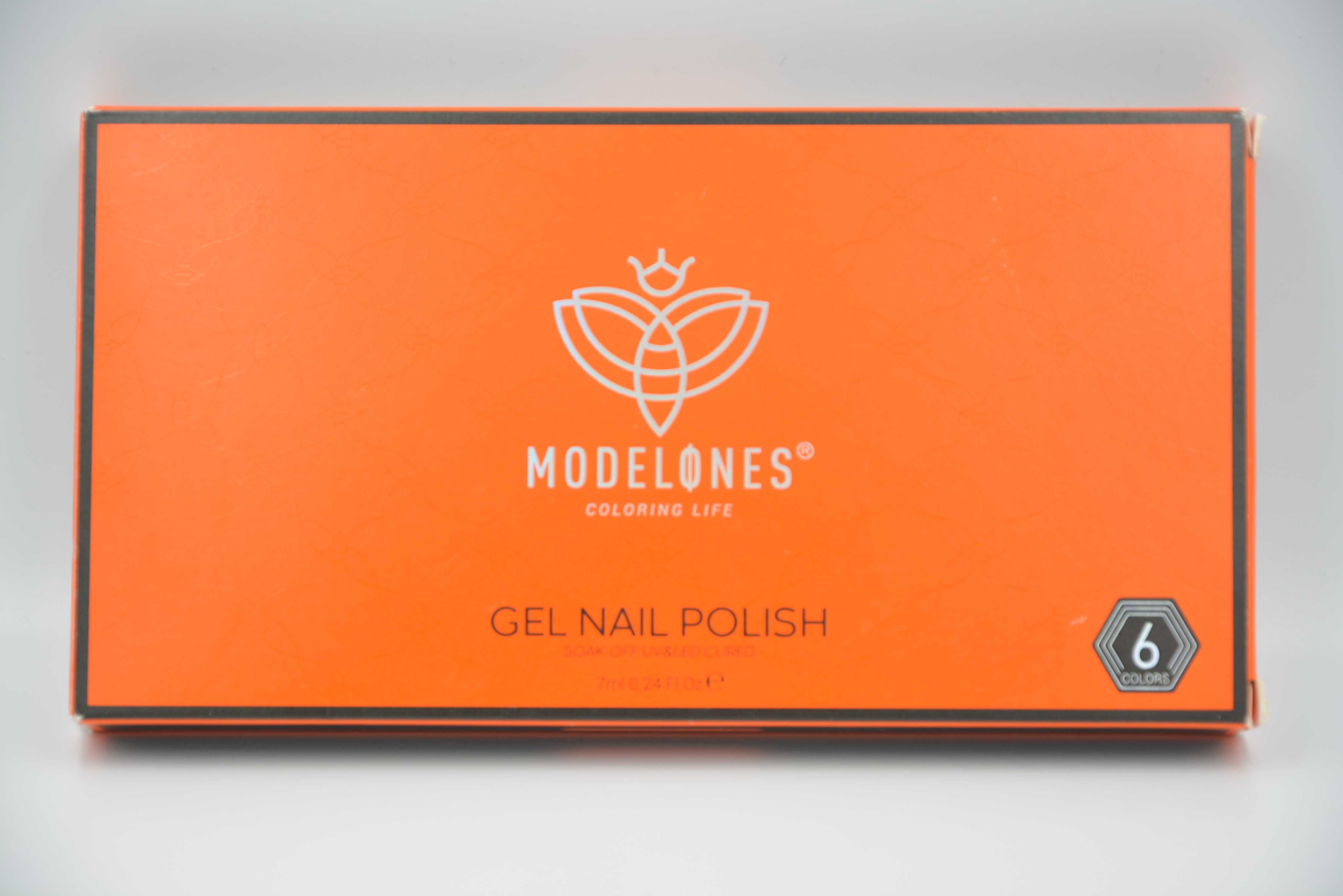 Lakier do paznokci żelowy zestaw 6szt Modelones nr4