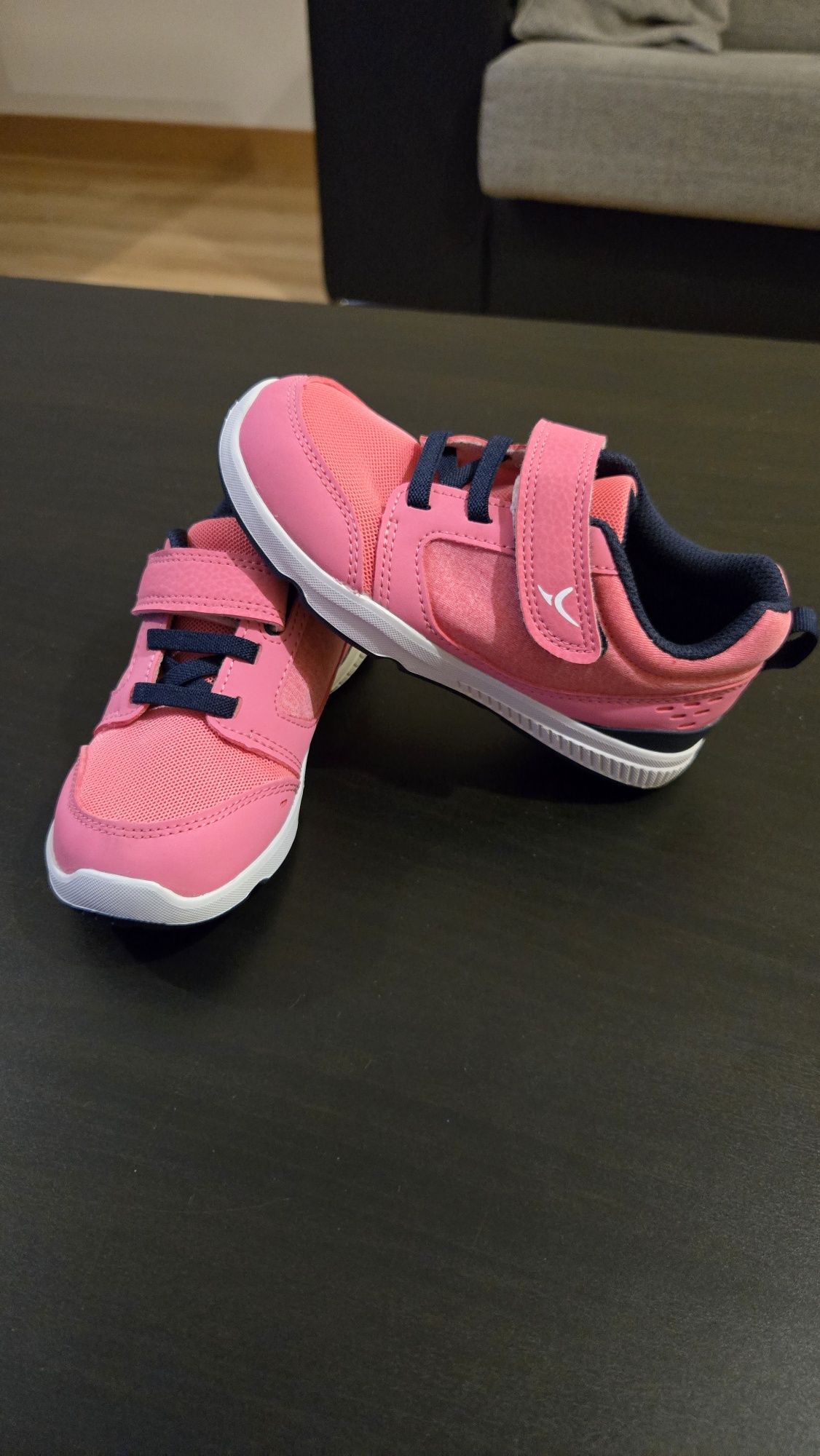 Ténis Menina Rosa - Decathlon Domyos I Move - 27